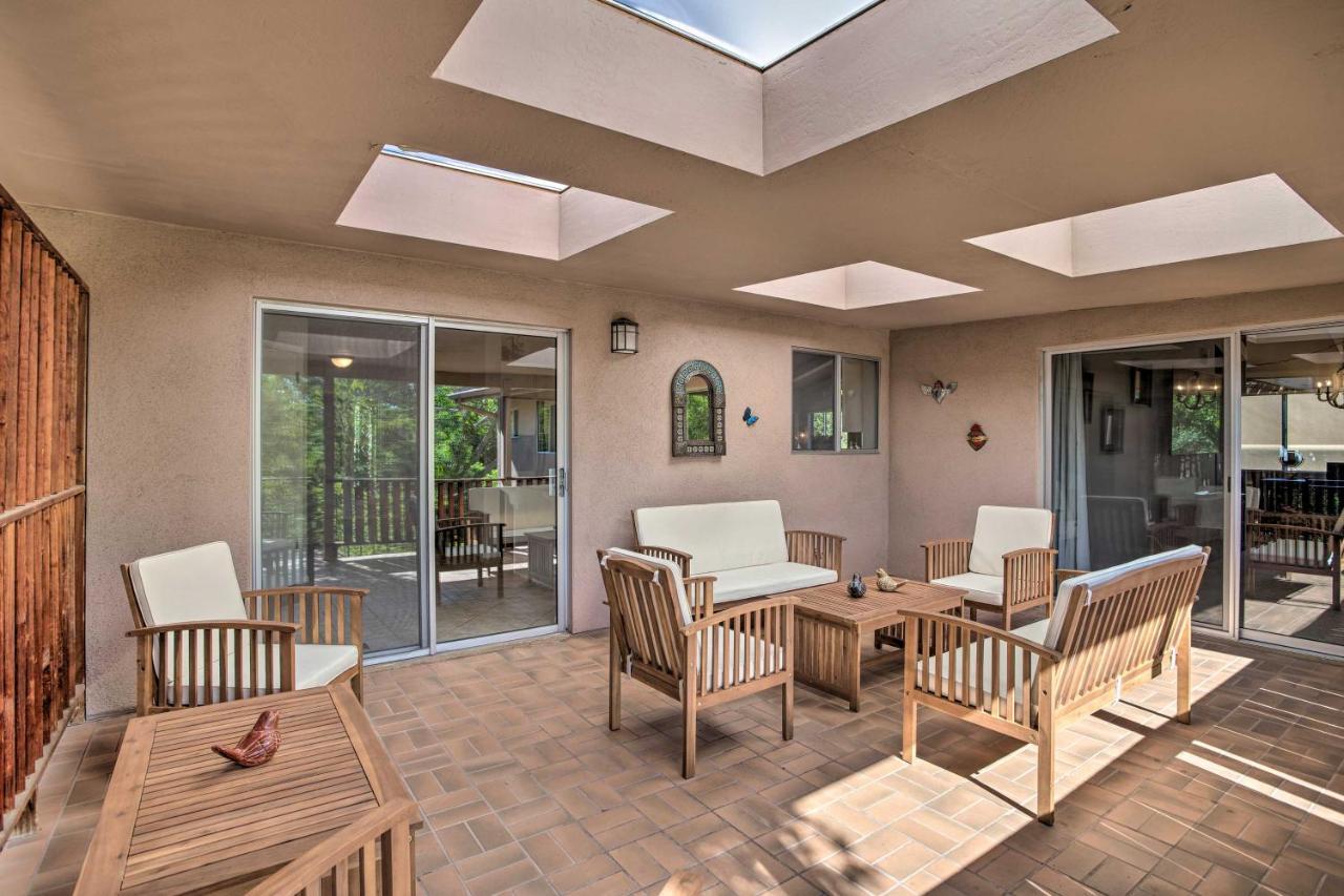 Sedona Hideaway With Swim Spa And Private Tavern! Exteriör bild