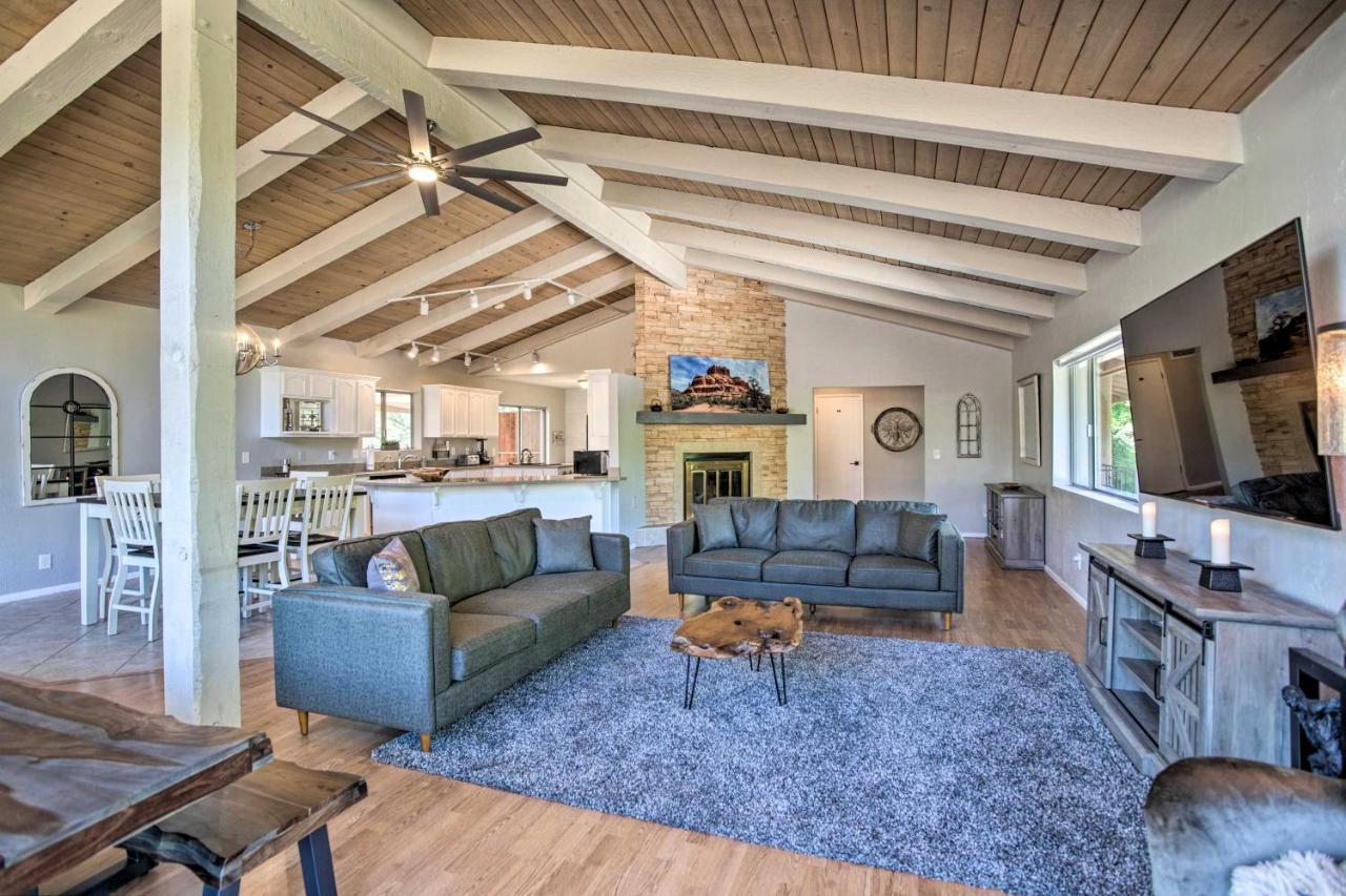 Sedona Hideaway With Swim Spa And Private Tavern! Exteriör bild