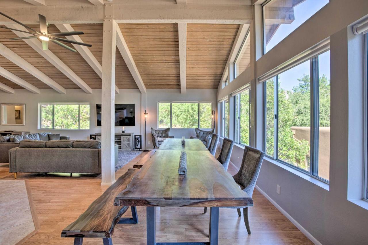 Sedona Hideaway With Swim Spa And Private Tavern! Exteriör bild